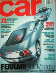 CAR MAGAZINE 1999 JUNE - SVT MUSTANG COBRA, BMW Z3, LEXUS v BMW, YARIS v LUPO